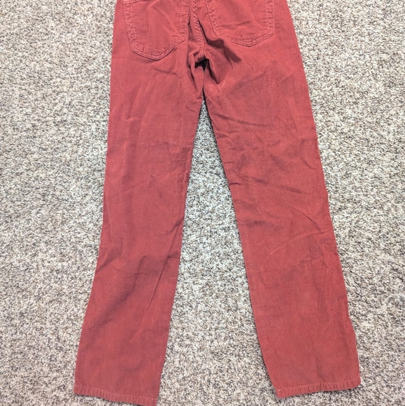 AMO NWT Red Corduroy Chloe Cropped Pants - Picture 7 of 14